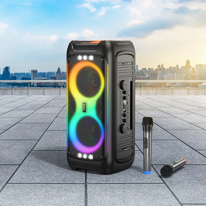 Hoco HA9 Kayman Dual-mic Outdoor Bluetooth 5.4 Speaker description image