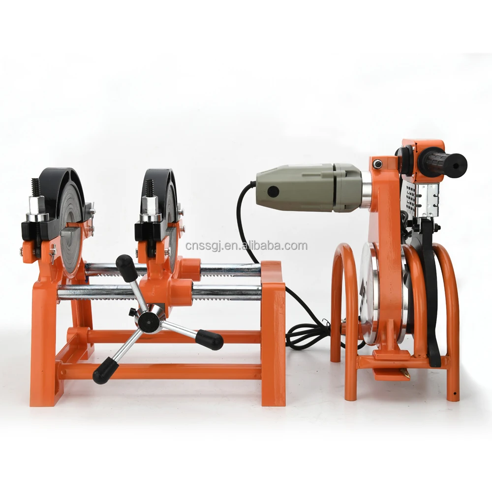 Manual HDPE Pipe Jointing Machine HDPE Butt Welding Machine 250mm Hand PE Thermofusion Welding Machine