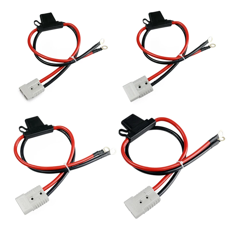 Wire Wire Harness With Inline Automotive Blade Fuse Block & Wire Plug