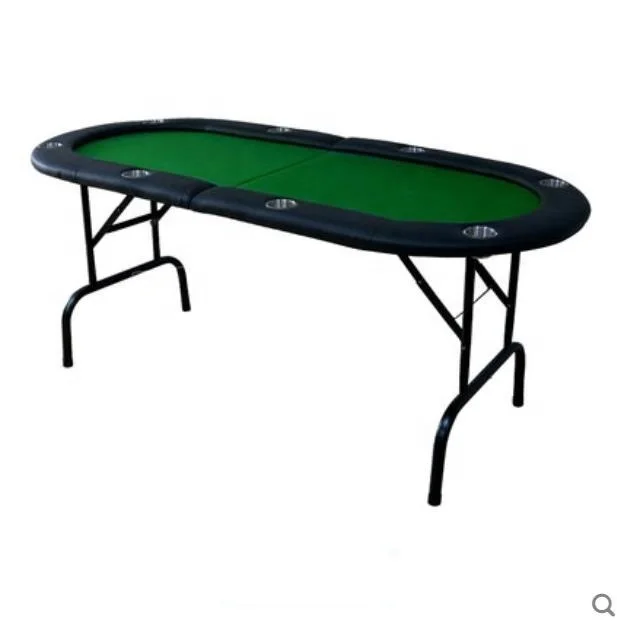 8 человек 73 дюймов казино складной стол для игры в покер дешевые со стальными ножками Обновление
