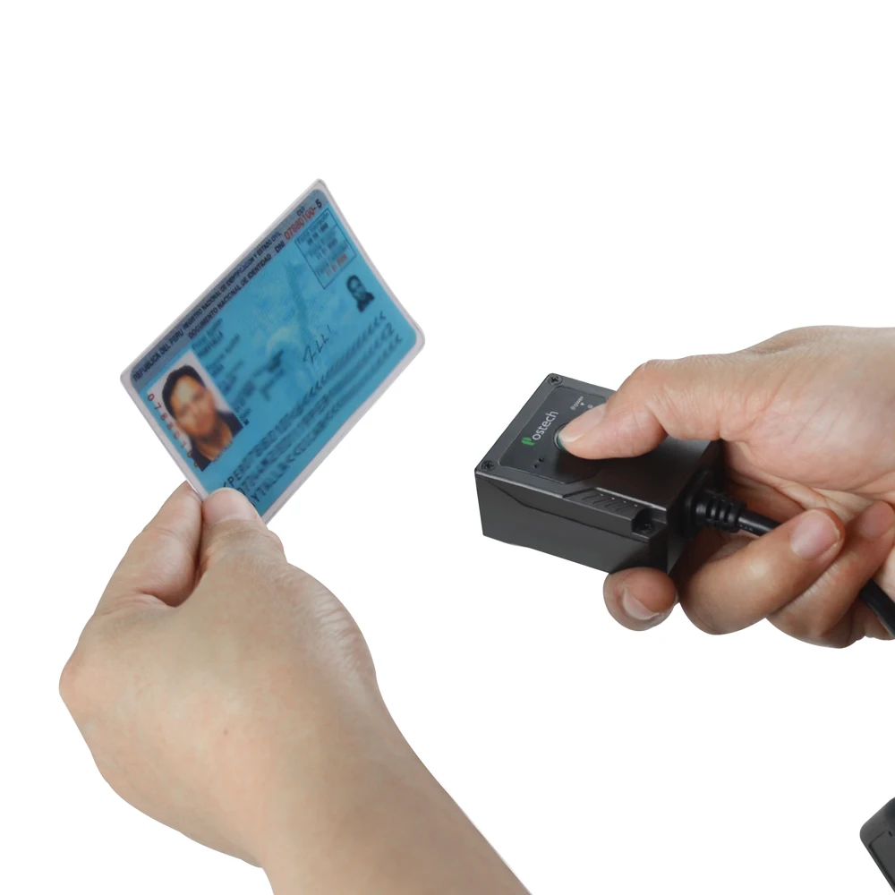 MS430 2d Fixed Mount Qr Code Reader MRZ Passport Reader Pdf417 Document