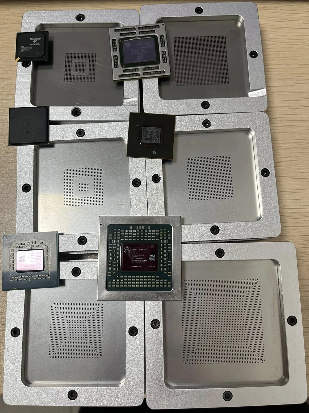 NH82801DB BGA-Chip, 82 x 82 mm, präzise, genaue Reballing-Kits, Werkzeugteile für die Elektronikreparatur – Detail 7