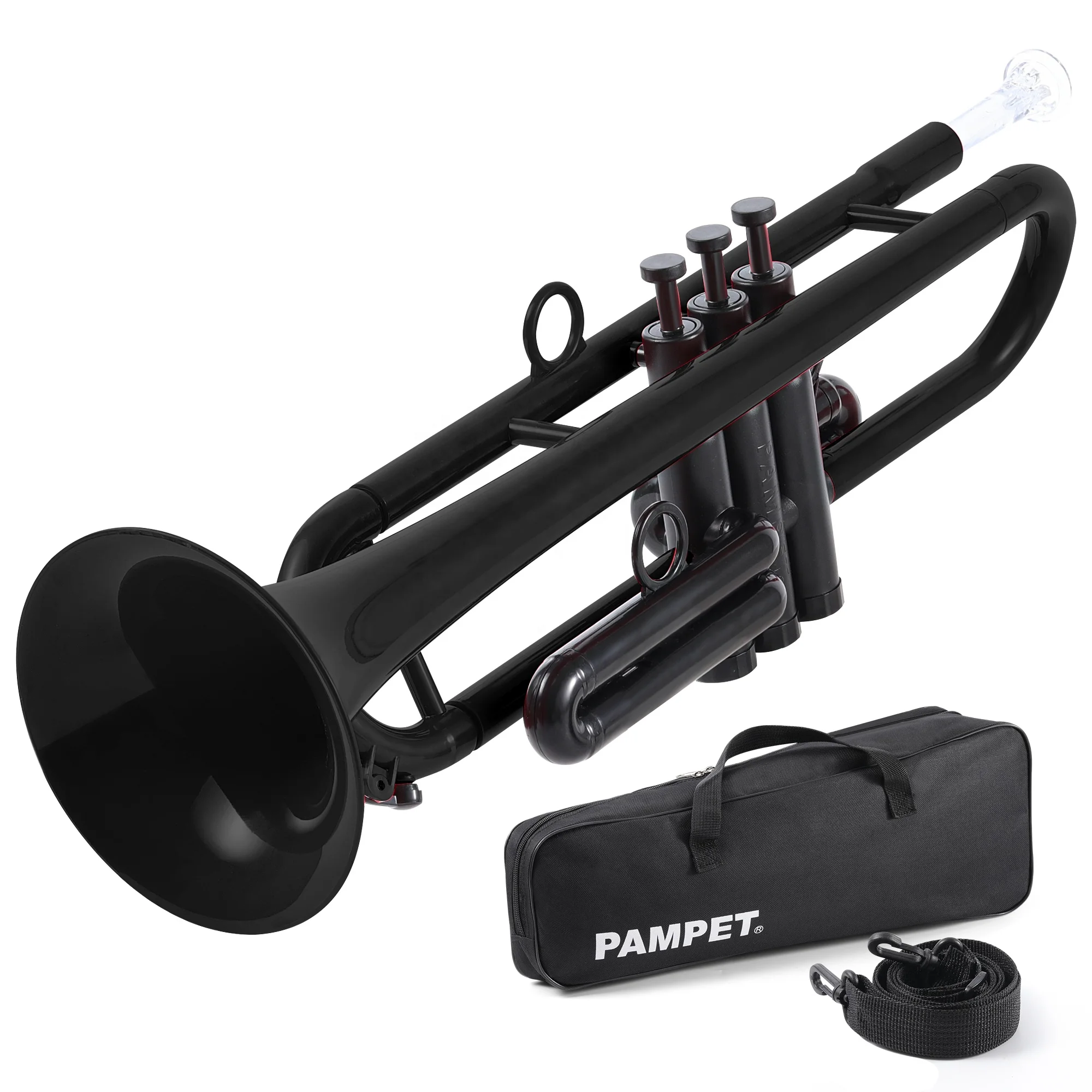 Professional Plastic Bb Trumpet Standard Trumpet Set With Mouthpiece