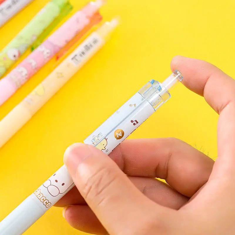 Cartoon Pen Set 0.5 Highvalue Girly Heart Warhead Student Writing Must