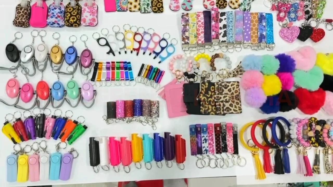 Hot Selling Self Defense Keychain Set Wholesale Safety Keychain Bulk