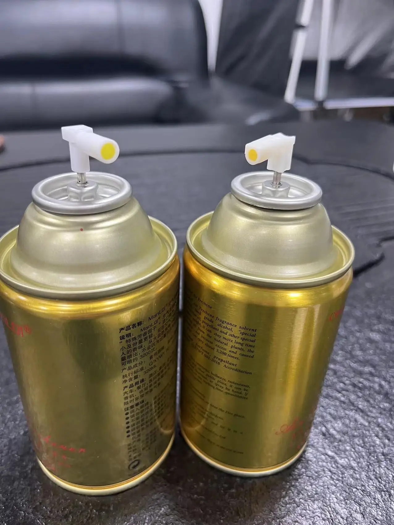 L-Shaped Plastic Actuator for Aerosol Spray Cans Air Freshener Nozzle