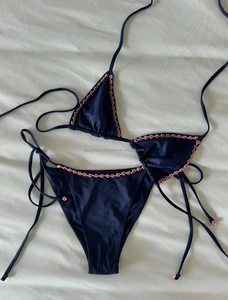 Women's 4 Piece Textured Breathable Cover up Swimwear & Beachwear Quick Dry 3 Piece Bikini Set Sexy Beachwear