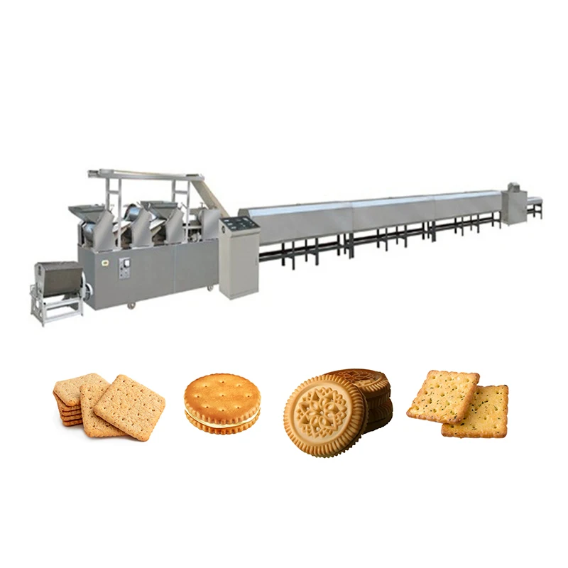 Factory Direct Sale Small Automatic Biscuit Making Production Line Cookie Biscuit Wire Cutter for Food Processing Machinery