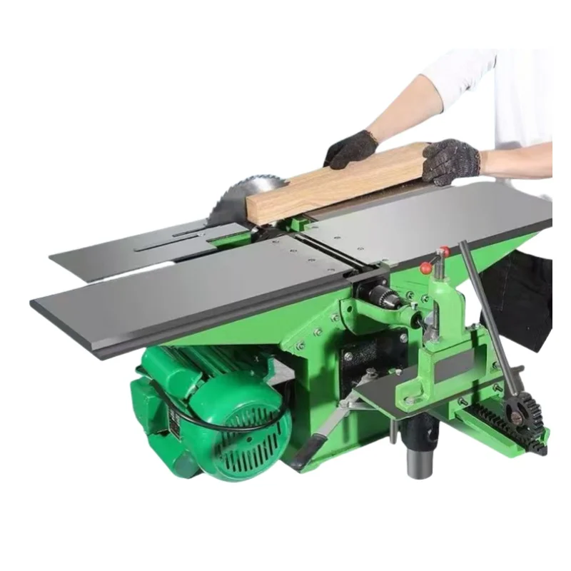 High Efficiency Three-in-One Double Side Wide Hand Planer for Woodcrafting
