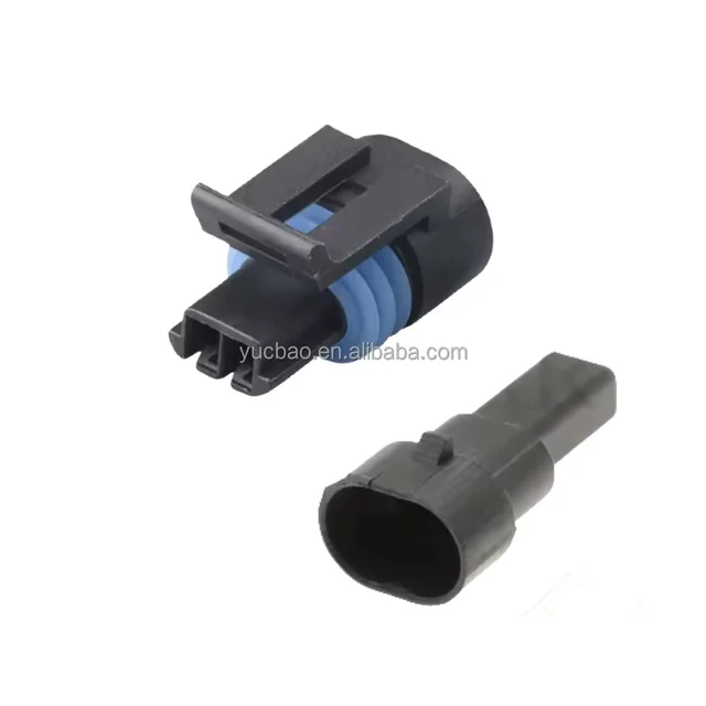 2 Pin Car Electrical Wire Harness Auto Connectors 12162193 From Trusted Auto Suppliers