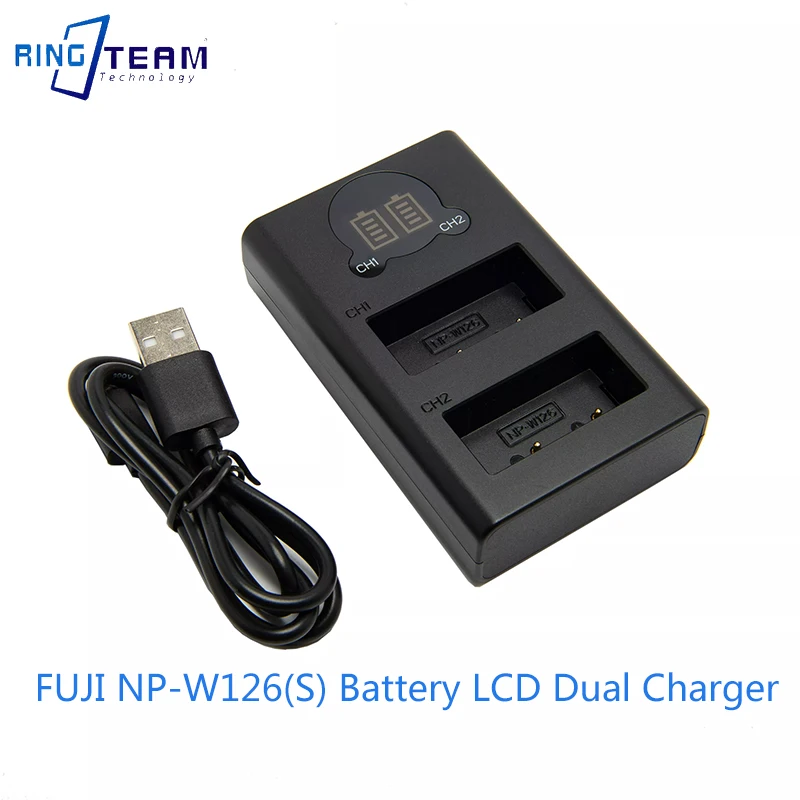 Suitable For FUJI NP-W126/W126S Camera XS10 XT30 XT20 XT3 XA7 X100V X100F XT200 XA5 XPRO3 XPRO2 USB Battery Charger Accessories details