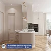 White kitchen cabinet