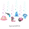 6pcs Spirals