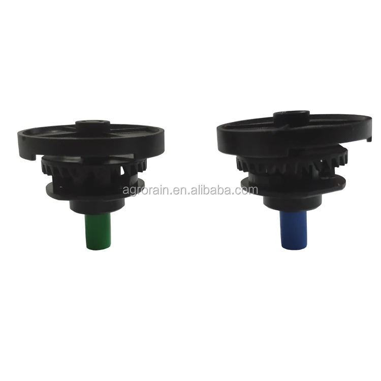 Dual Nozzle Rotating Irrigation Sprinkler Plastic Double Nozzle Watering Tool for Agriculture & Garden Irrigation System