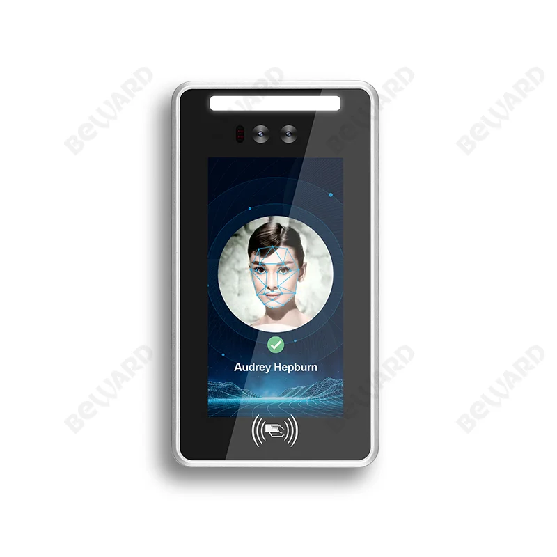 24,000 Face Capacity Door Entry Access Control System with MQTT Protocol Free Software Facial Recognition Device and Card Type