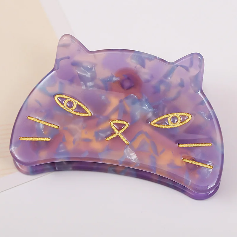 Fashion headwear accessory beauty plastic hair claws hair clips for women kids