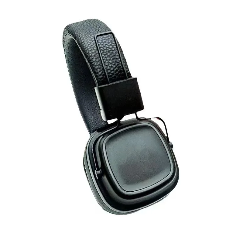 Foldable Over-Ear Headphone LED Light Retro Style Wireless Computer Headphones with Blue Tooth V5.3 Standard