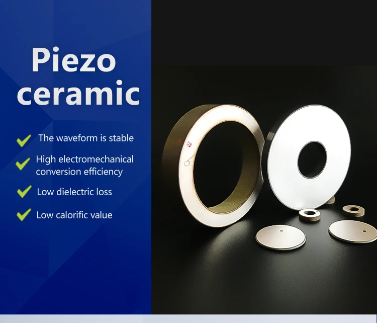 Piezo Beauty Sensor Piezoelectric Ceramics Element High Intensity