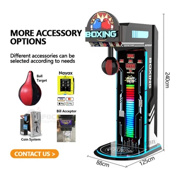 Focon QJS-20250526 Arcade Boxing Machine-Street Basketball Boxing