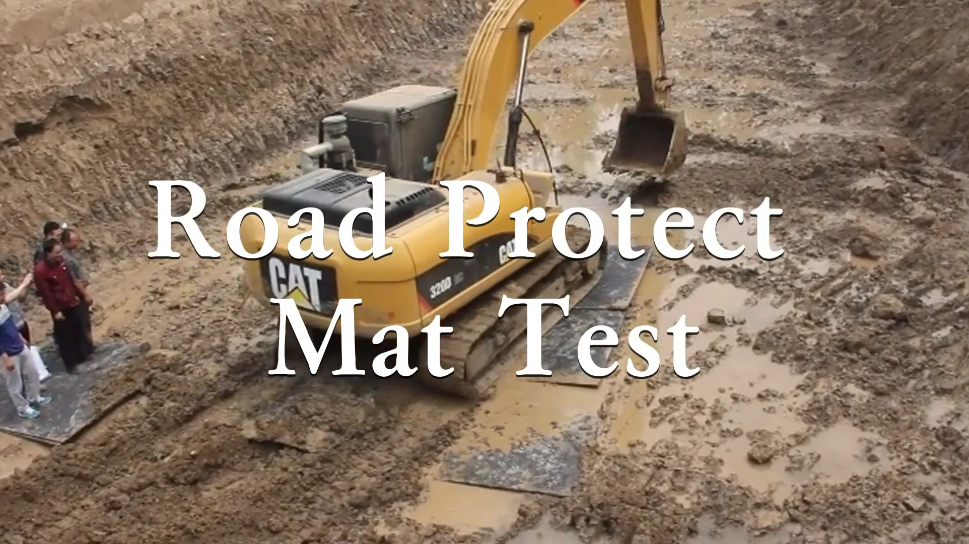 Heavy Duty Uhmwpe Matting Temporary Roadways Construction Road Mats