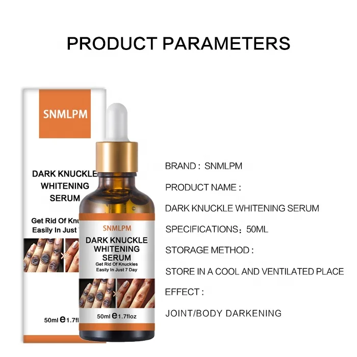 SNMLPM Whitening Dark Knuckle Serum Intense Knuckle Removal Whitening Removing Dark Knuckles Serum for Elbow and Knee