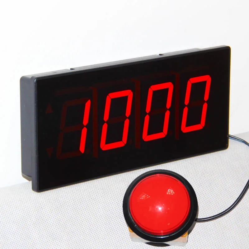 CHEETIE CP22A Custom 4 Digit Mini Size Digital Indoor LED Countdown Digital Clock Insert