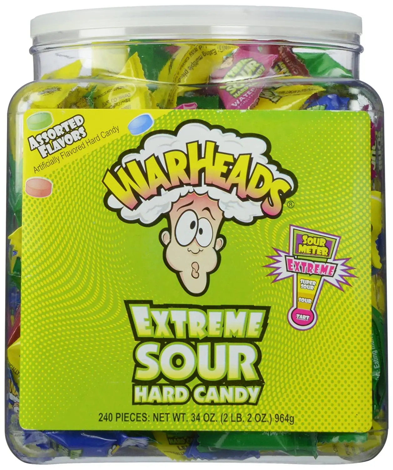 Warheadsエクストリームサワーハードキャンディージャー240/ユニット| Alibaba.com