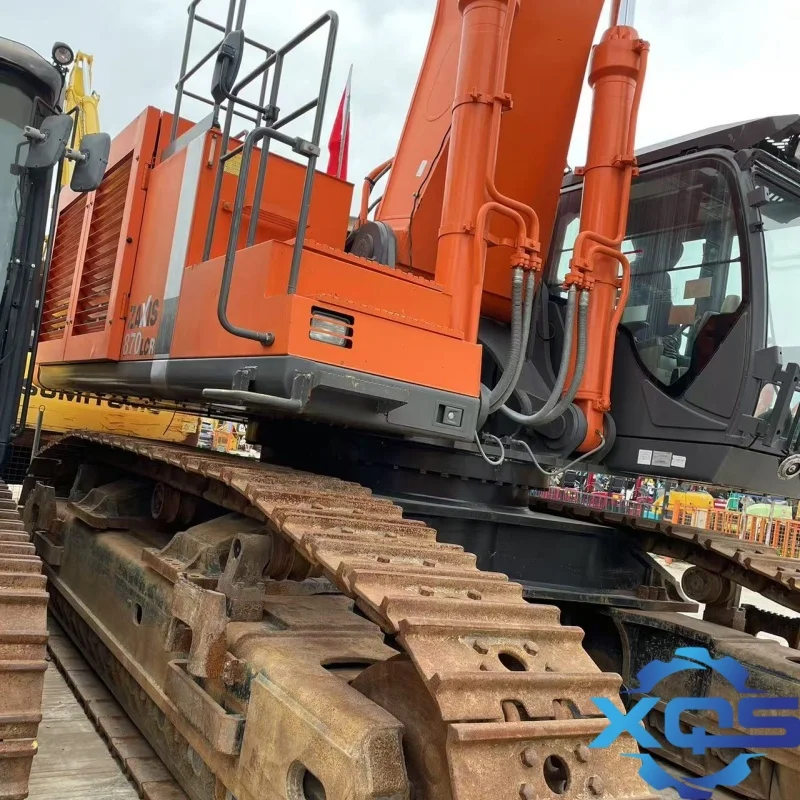 87 Ton Hitachi ZX870 Crawler Excavator Used ZX870-3 ZX870-5 Isuzu