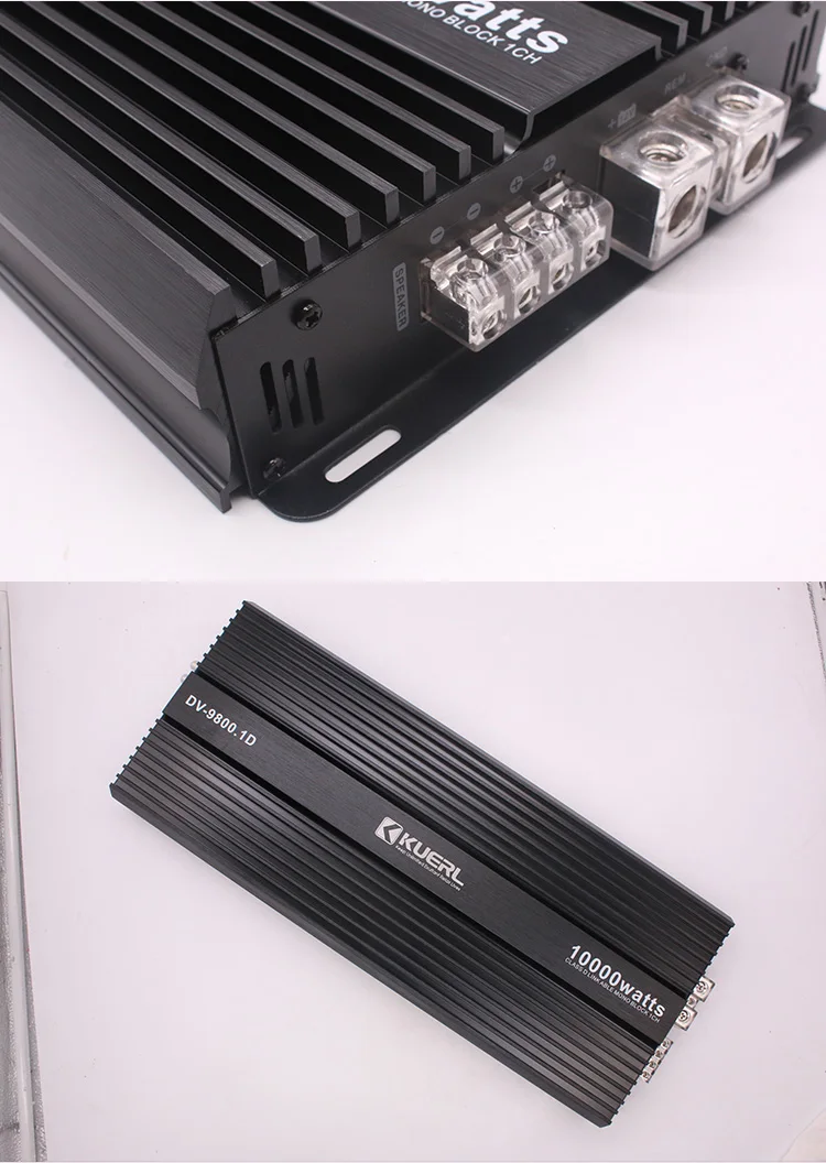 Factory Wholesale New Car 9800w Mono Class D Audio Amplifier Car Audio