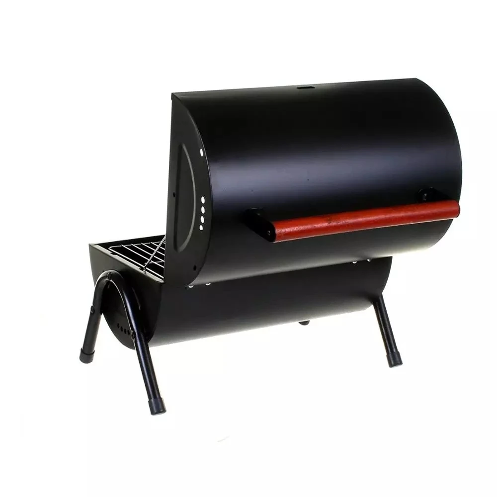 Factory Price Stainless Steel Compact Portable Mini Oil Drum Cooking Double Side Bbq Grills for Outdoor