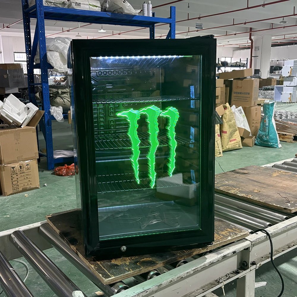 SC70 70L Monster/energy Drink 500ml Mini Fridge with LED Light