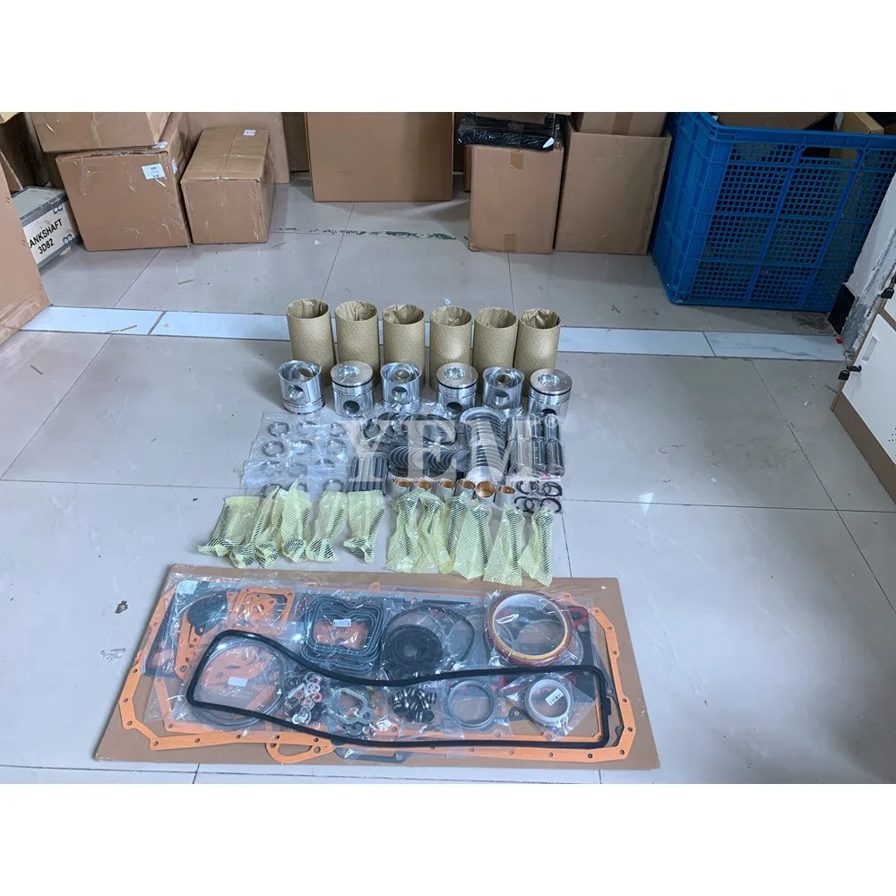 6BT5.9 Engine Repair Kit With Piston Rings Liner Bearing Valves Gaskets for Engine Parts