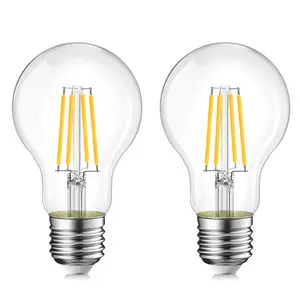 Vertak Led Manufacturers Bulb Outdoor 6W Light String Led Filament Bulb Light A60 E27 Bulb