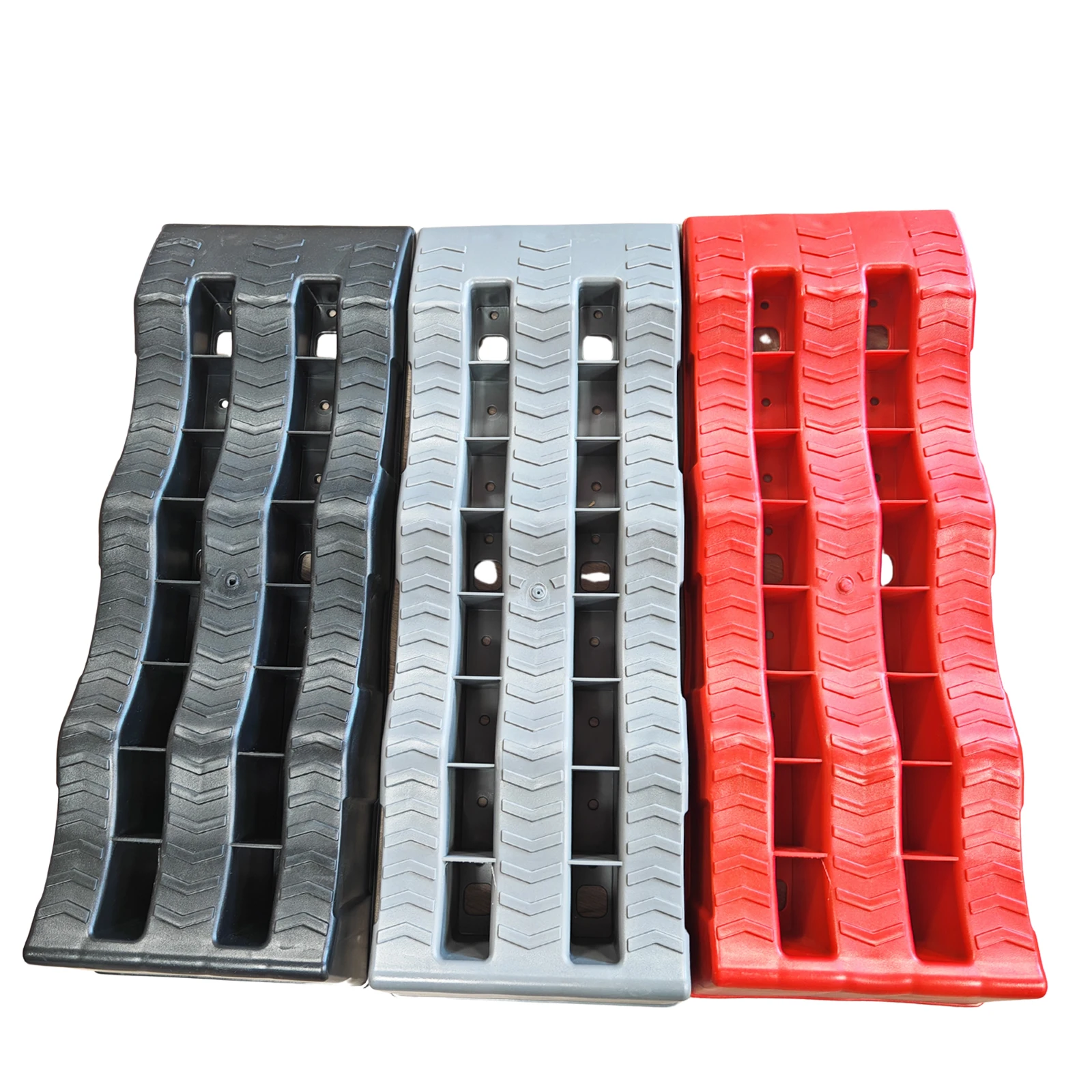 Plastic Camper Leveling Ramps - Universal 3-Stage RV Levelers