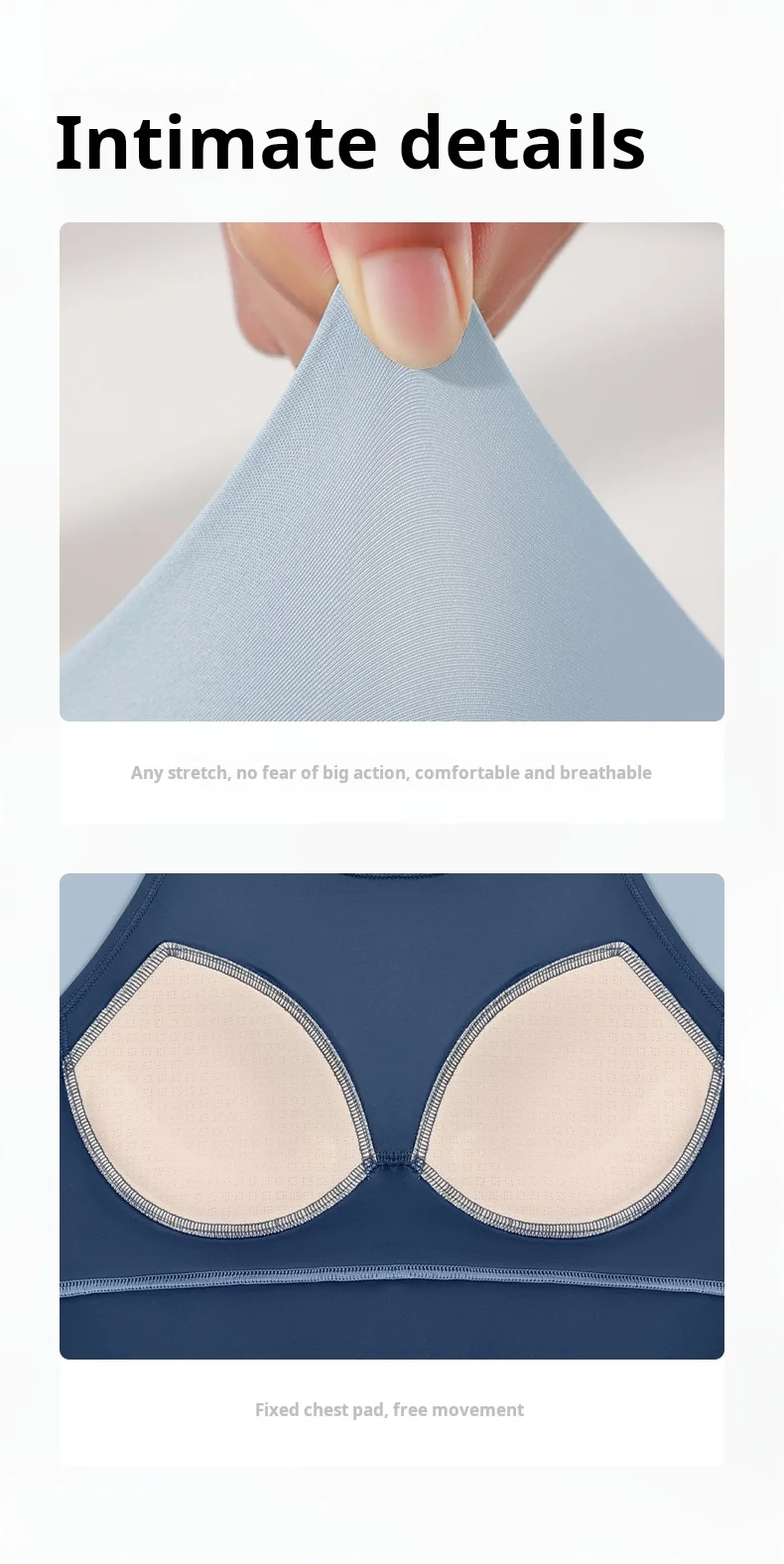 Spring and Autumn Fake Two-piece Yoga Clothes Suit Wear-Free Bra Sports Suit General Training Workout Clothes