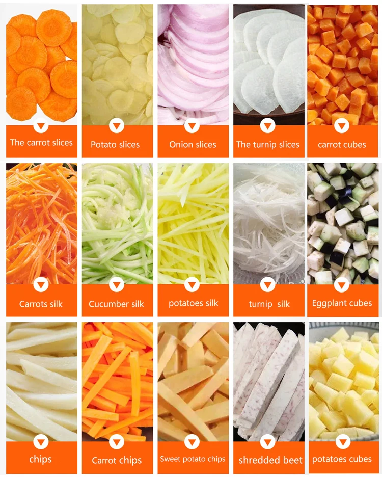 Leila Industrial Fruit And Vegetable Cutting Machine Small Cube Root Vegetable Leaf Vegetable