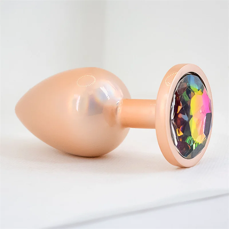 cheap anal plugs Cheap Sex Toys 3 Piece Anal Plug Set S M L Rose Gold Stainless Steel Butt  Plug Fetish Adult Anal Sex LGBT Butt Plug for Female