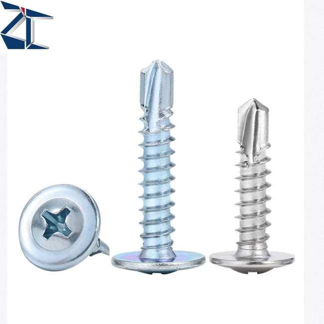 High quality Stainless Steel Truss Head Wafer Head Phillips Self Drilling Roofing Screws Dovetail Screw Wood Screw