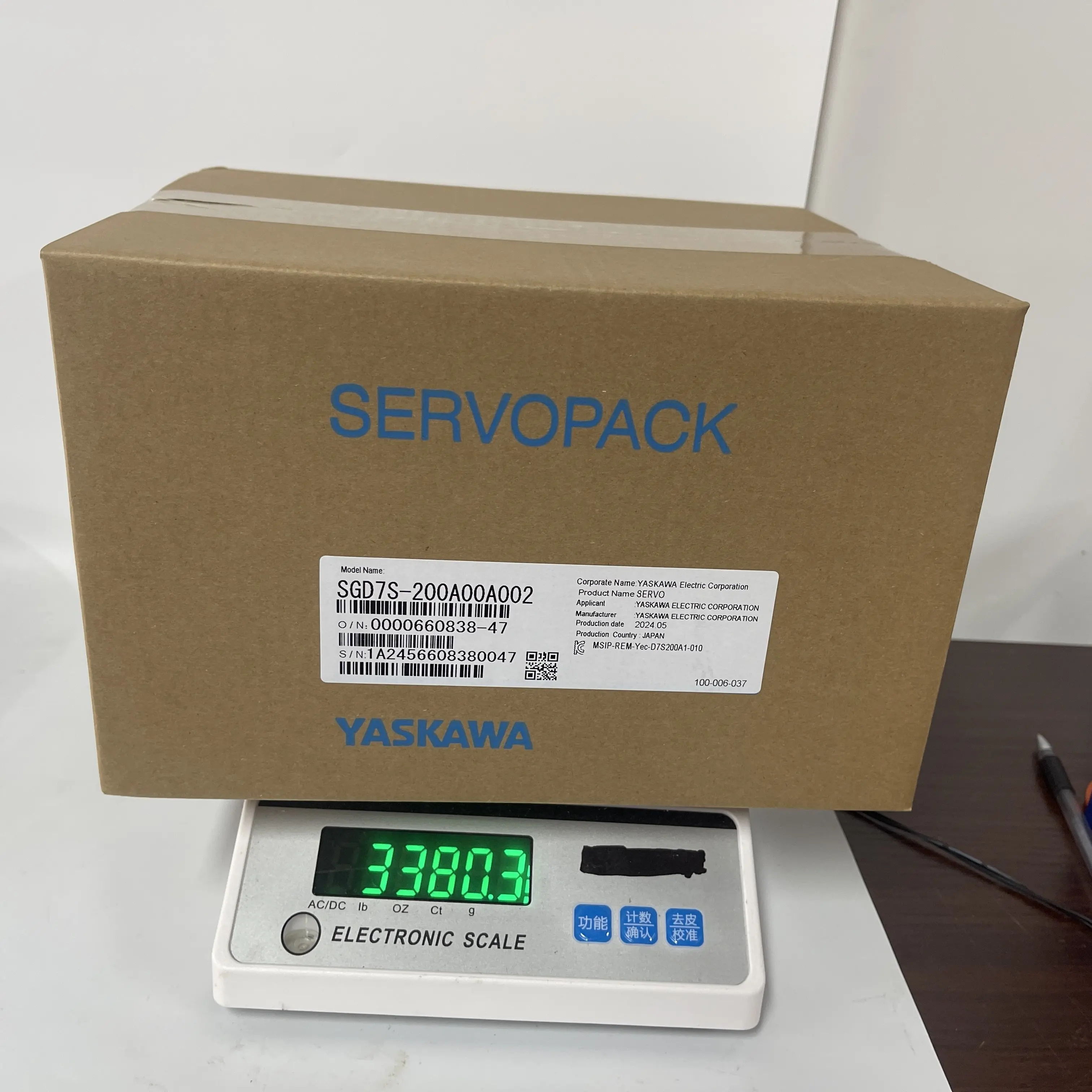 Yaskawa Servopack AC Servo Drive SGD7S-200A00A002 Yaskawa Servopack AC Servo Drive SGD7S-200A00A002