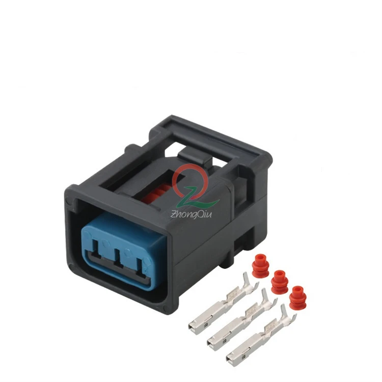 CNKF 5 Sets 3 pin waterproof female gray connector for ford 1W7T-14A464 ...