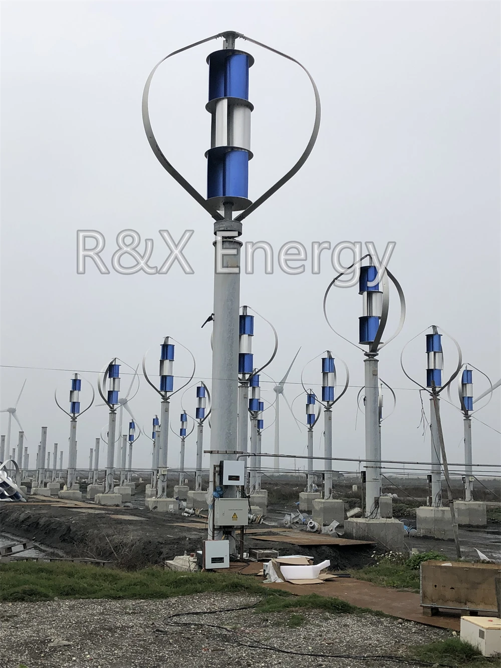 10kw 20kw On Grid Vertical Axial Wind Turbine With Grid Tie Inverter Three Phase 380v Wind 0944