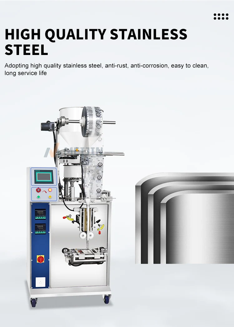 Filling Sealing Machine Food Premade Bag stick sachet packing machine cooked food packaging ice cube maker and water tea manufacture