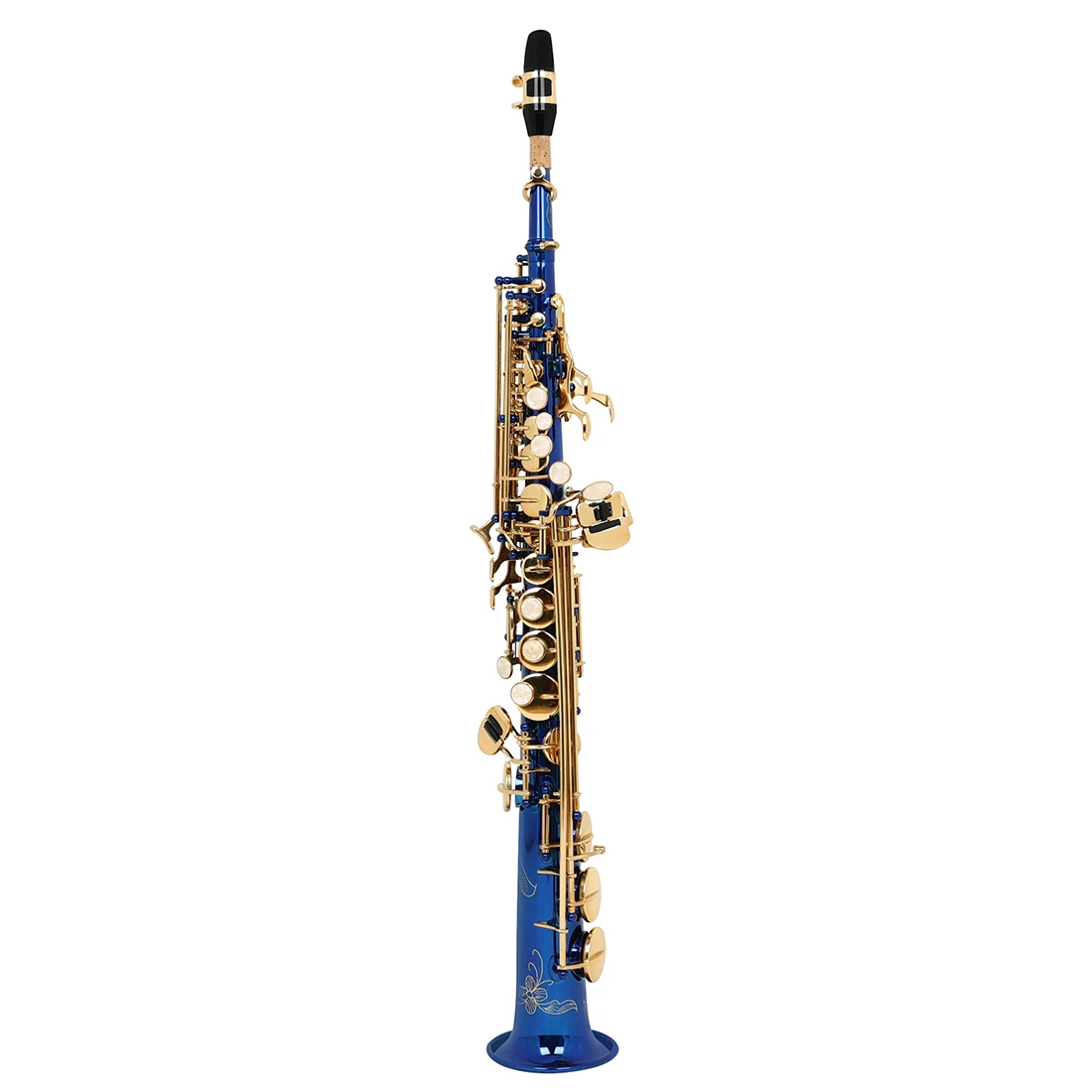 スゴンザック、「LE SYPHON BLEU」、海外版超希少レゾネ China Cheap Price SLADE Blue Straight Soprano Saxophone Sax Gold
