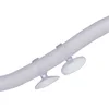 Tuyau télescopique blanc + 2 ventouses