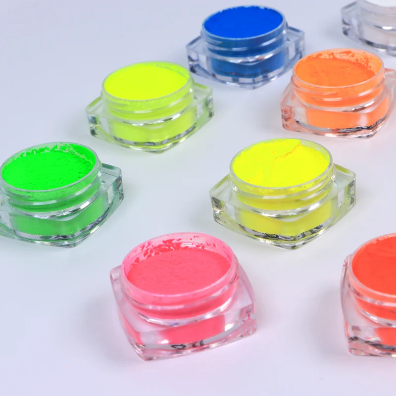 Factory Wholesale Glow In The Dark Water Soluble Neon Pigment Resin UV Fluorescent Pigment