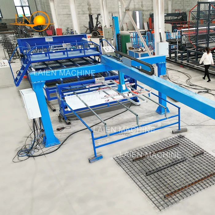 China Fully Automatic Reinforcing Mesh Welding Machine Mesh Turner New Used Condition for Construction Manufacturing Industries