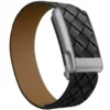 Black with Silver Frame