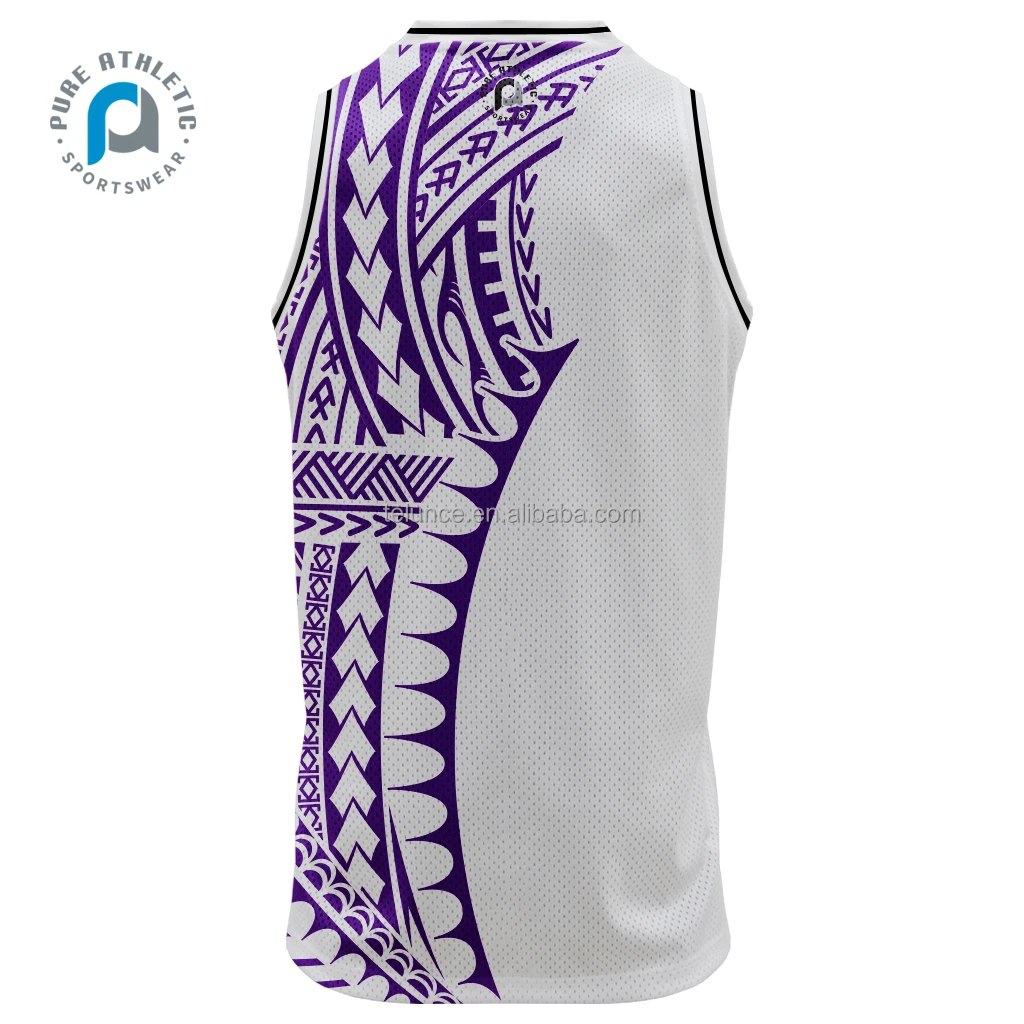 Subliminator Samoa Basketball Jersey