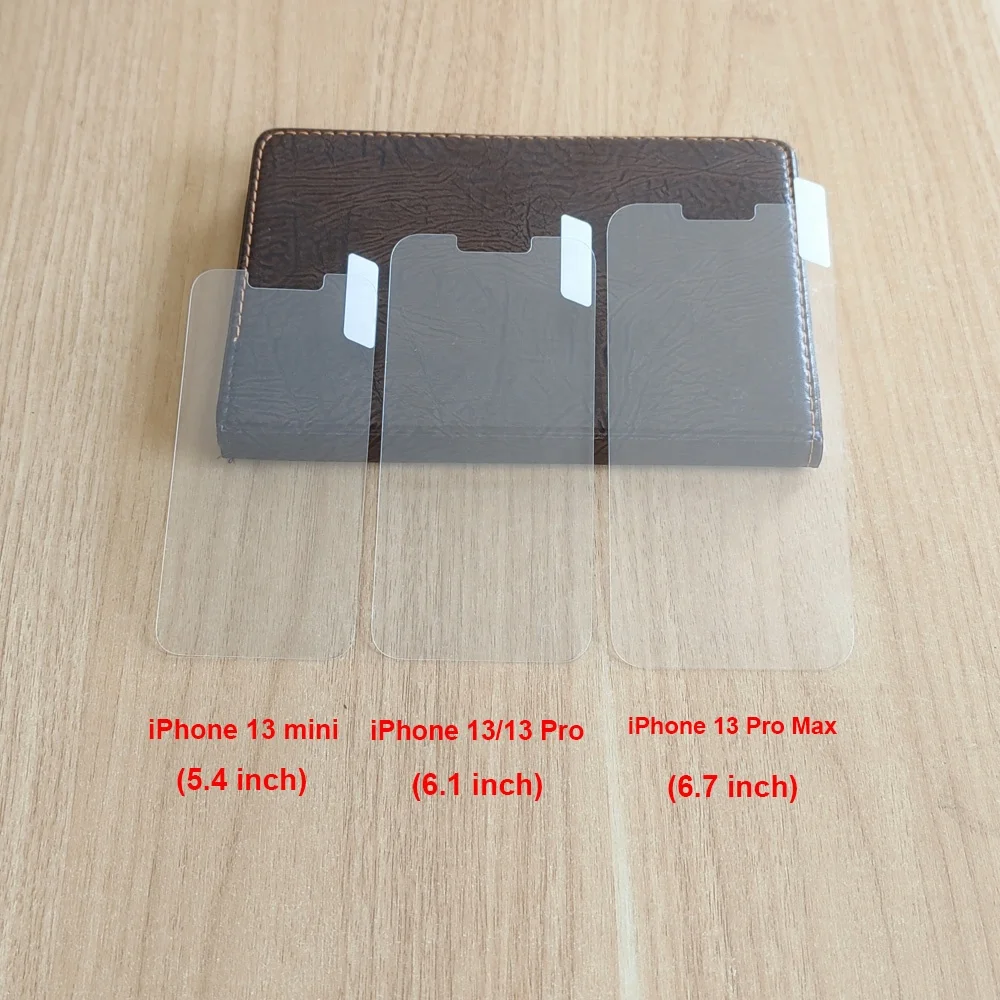 Защита экрана для iPhone 13/13 Pro закаленное стекло Nuglas 0 3 мм тонкая Премиум из настоящего стекла