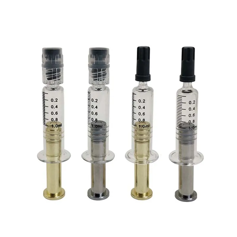 1ml Borosilicate Glass Syringe Blister Packaging With 14g Blunt Tip